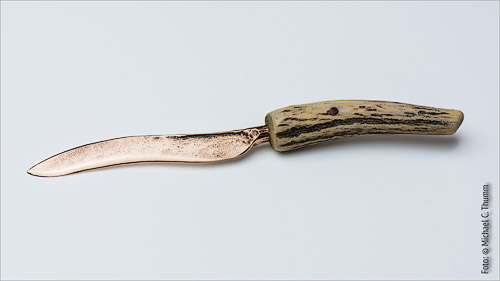 Bronzemesser Lorsch - Replik von Trommer Archaeotechnik